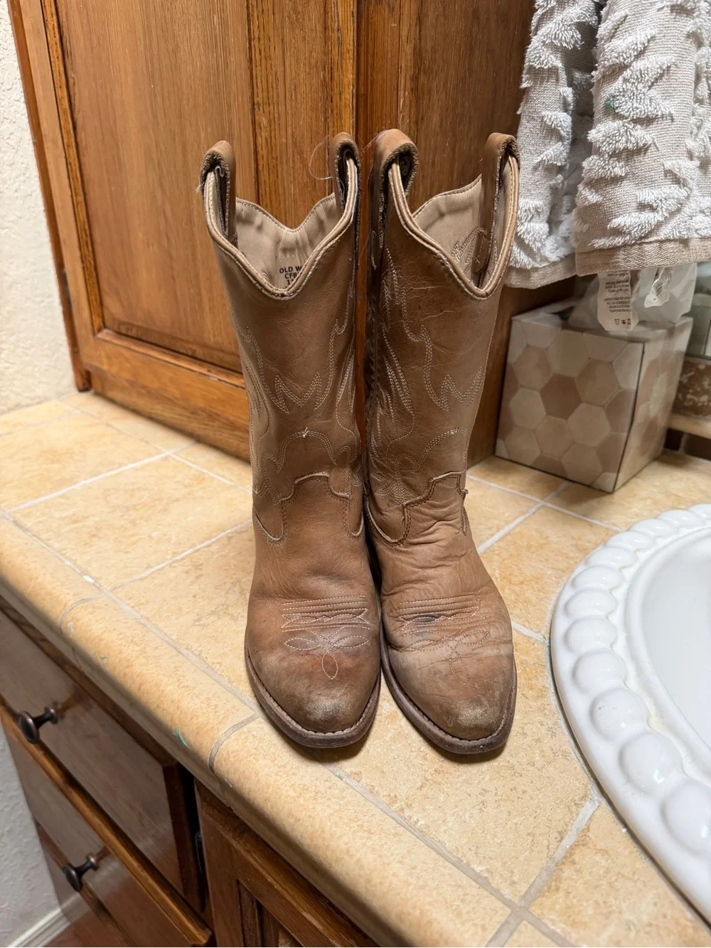 Old West Girls Western Cowboy Boots